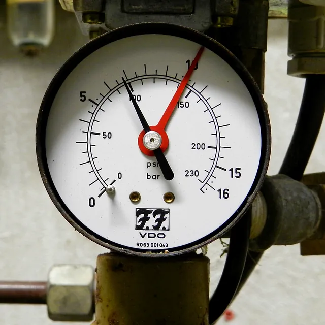 Hornslet Vandværk - manometer